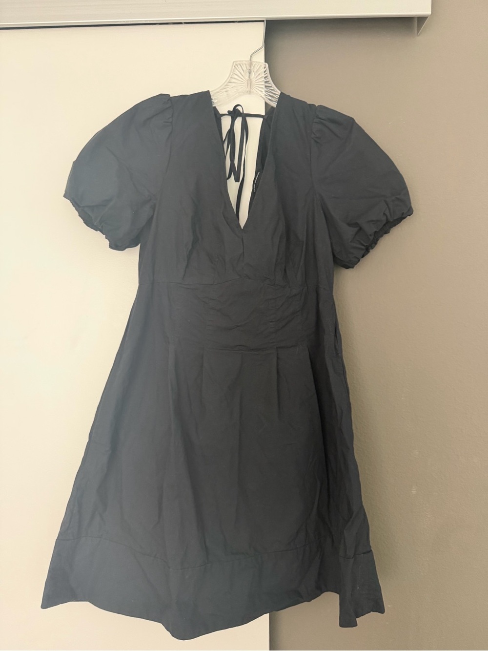 Club Monaco Baby Doll V-Neck Dress